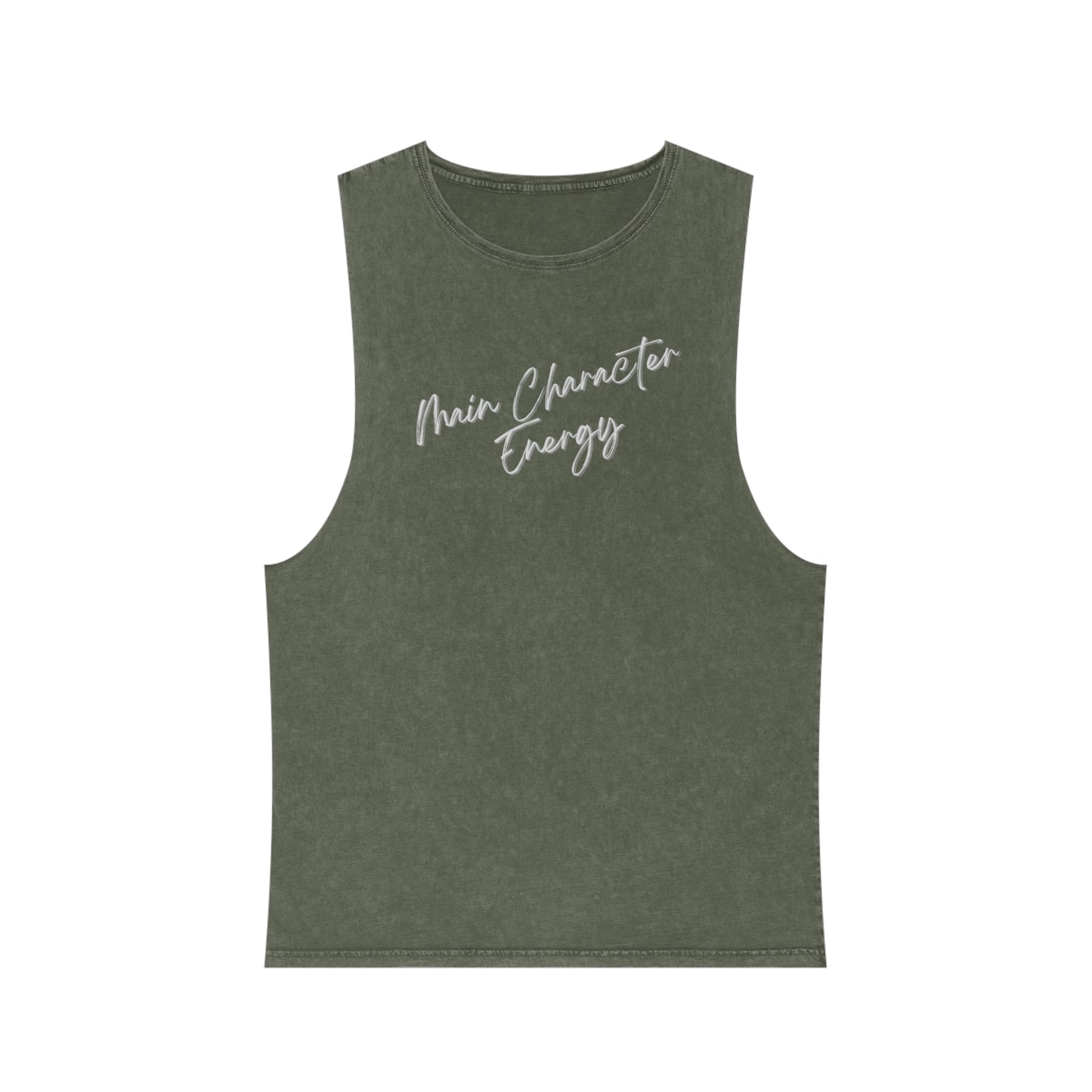 Unisex Stonewash Tank Top