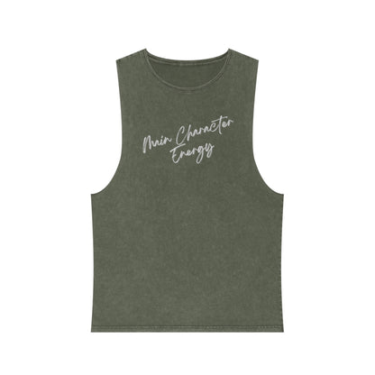 Unisex Stonewash Tank Top