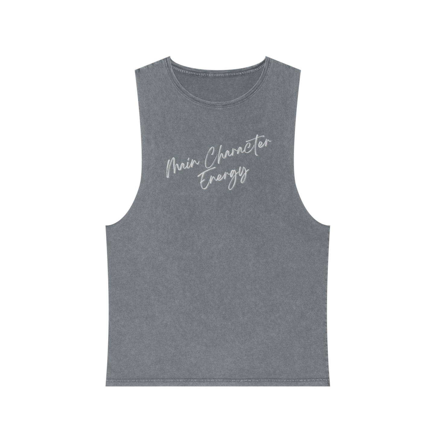 Unisex Stonewash Tank Top