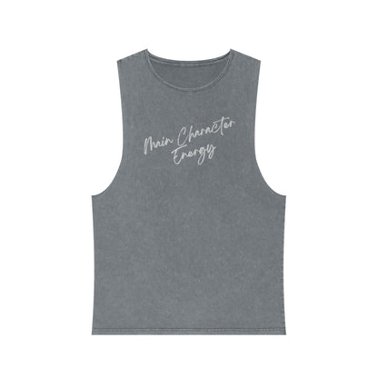 Unisex Stonewash Tank Top