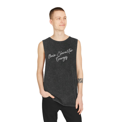 Unisex Stonewash Tank Top